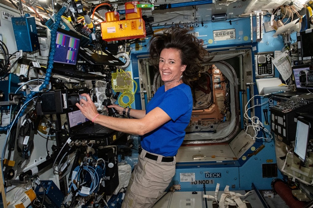 Megan McArthur in the US LAB